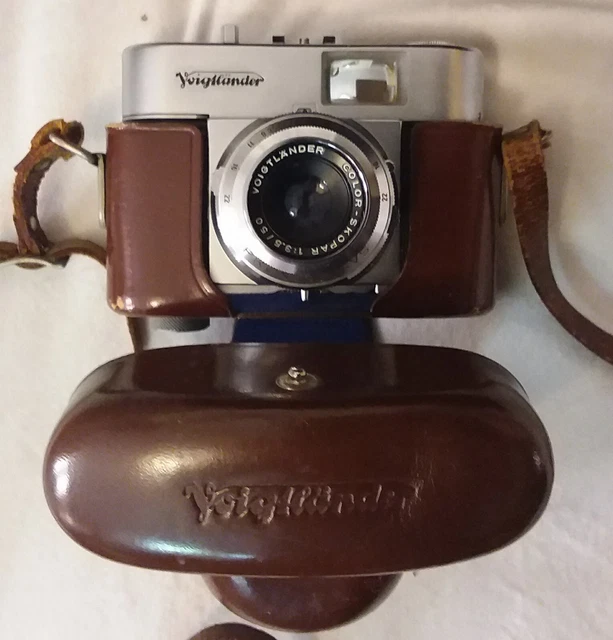 Voigtlander Vito B - 35 mm cámara VFR 50 mm f3,5 color-Skopar prontor-SVS