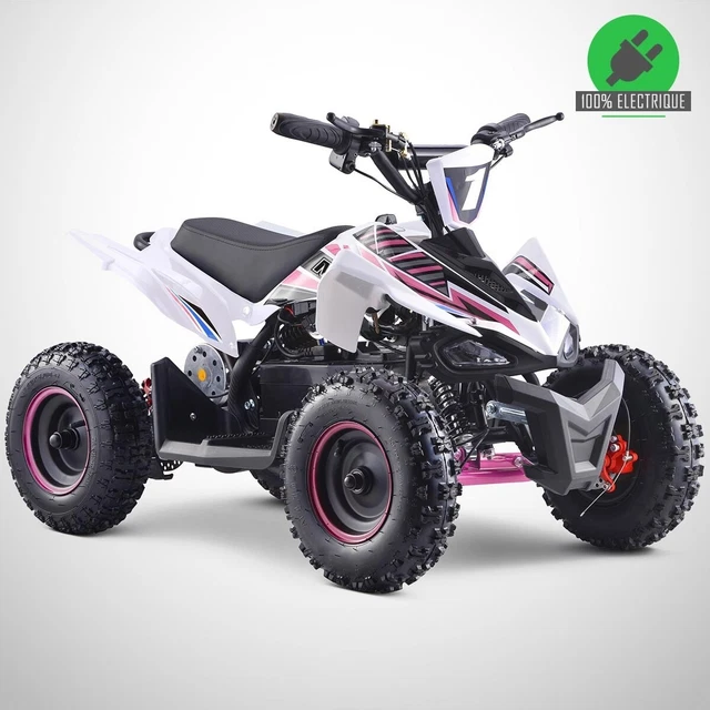 Pocket quad électrique FLIPY 800W - Rose