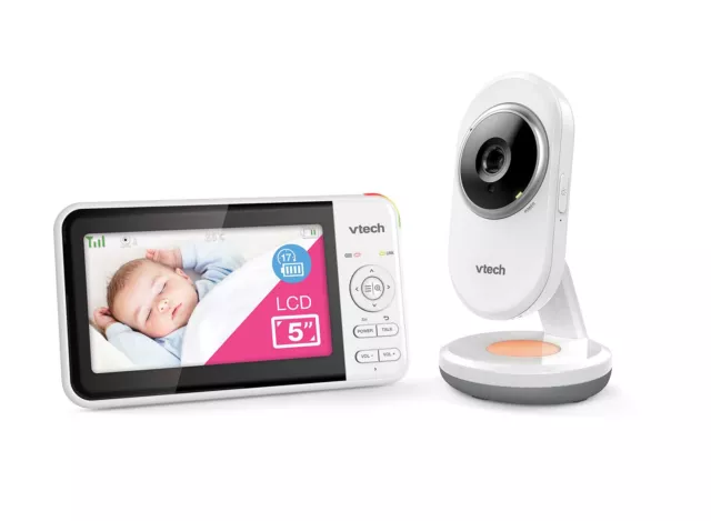 VTECH BM5250N 5" Full Colour Video & Audio Monitor- Single camera pack