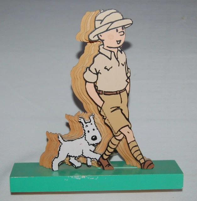 Figurine Silhouette Tintin Et Milou – Collection Tintin, Figurine Neuve