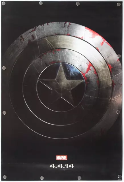 Captain America The Winter Soldier 2014 DS Original Movie Poster 27"x40"