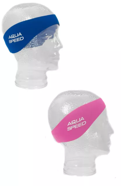 AQUA SPEED Neoprene Archetto Per Nuotare per Bambini E Adulto Blu/Fucsia