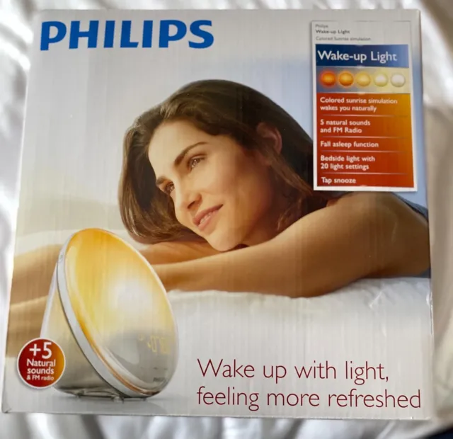 Philips Wake Up Light Alarm Clock Bnib