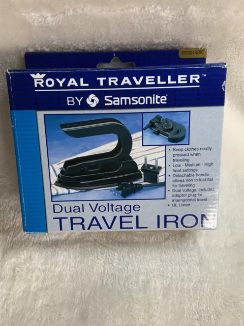Royal Traveller by Samsonite Travel Iron Model HL821 Dual Voltage