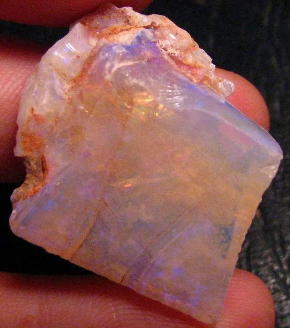 Opale Noble Coober Pedy D'Australie - Pierre 5.70ct Pour Lithothérapie - Neuf Avec étiquettes