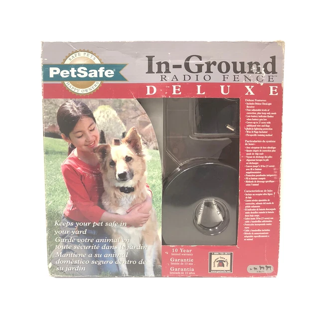 PETSAFE RADIO FENCE Deluxe Pet Containment System RF304W11 NEW DAMAGE