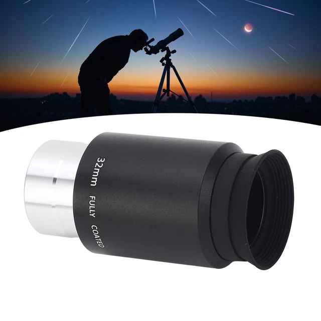 TELESCOPE EYEPIECE 1.25 Inch 32mm 4 Element Plossl Optical Eyepiece