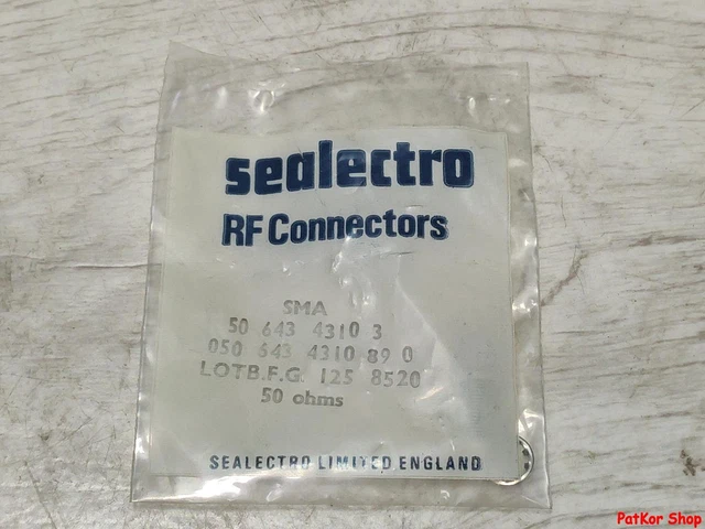 CONNETTORI RF SEALECTRO 50643 4310 3 50 ohm / # K PKL 1938
