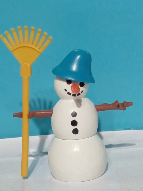 PLAYMOBIL MUÑECO DE Nieve Ref 9280 Invierno Figura Niños Albergue