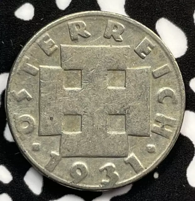 1931 Austria 5 Groschen Lot#M3707
