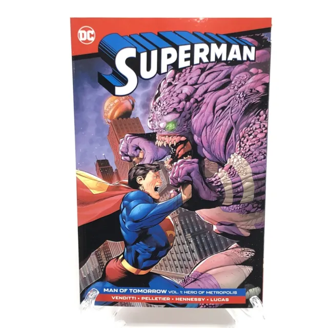 Superman Man of Tomorrow Vol 1 Hero of Metropolis New DC Comics TPB Paperback
