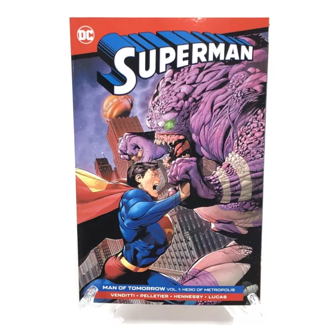 Superman Man of Tomorrow Vol 1 Hero of Metropolis New DC Comics TPB Paperback