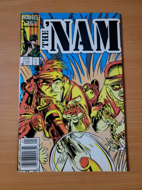 The 'Nam #2 Newsstand Variant ~ NEAR MINT NM ~ 1987 Marvel Comics