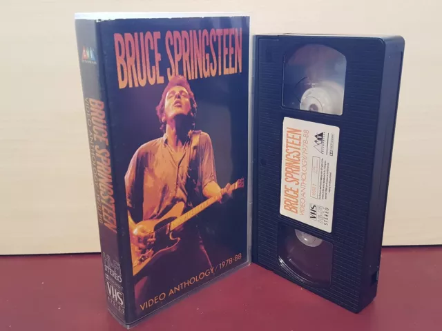 Bruce Springsteen Video Anthology 1978-88 - PAL VHS Video Tape (T75)