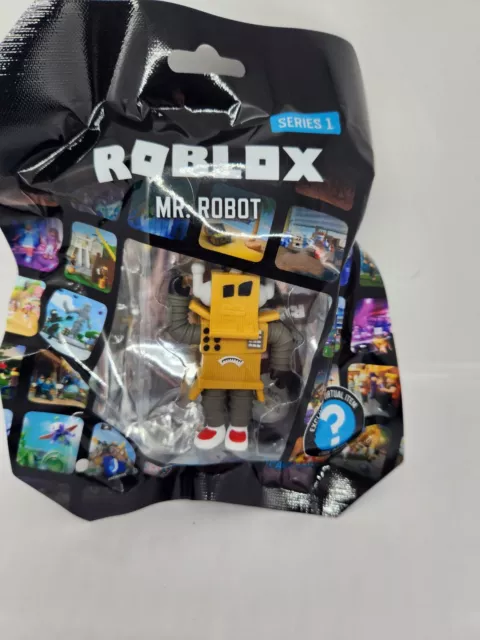 Roblox Backpack Clips Series 1 DOMINUS AUREUS DUDE Toy +TARNISHED