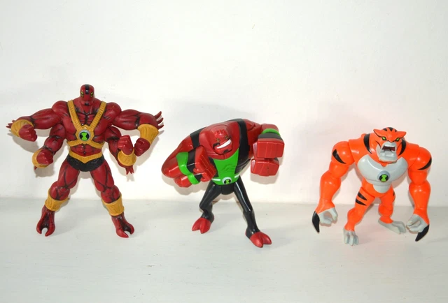 Figurine Ben 10 Ghostfreak Battle Version – Rare Et Recherchée – Ten Dix Spectral
