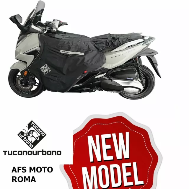 Termoscudo Coprigambe Tucano Urbano R182X per Piaggio Medley S 125 anno 2020 2