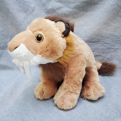 plush saber tooth tiger