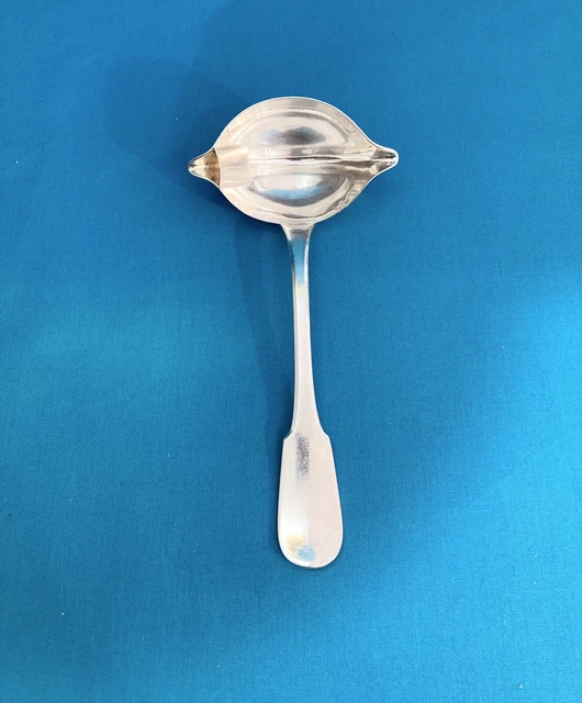 Manche à Gigot Et Louche à Sauce Maigre - Métal Argenté Art Déco - Ancien SA