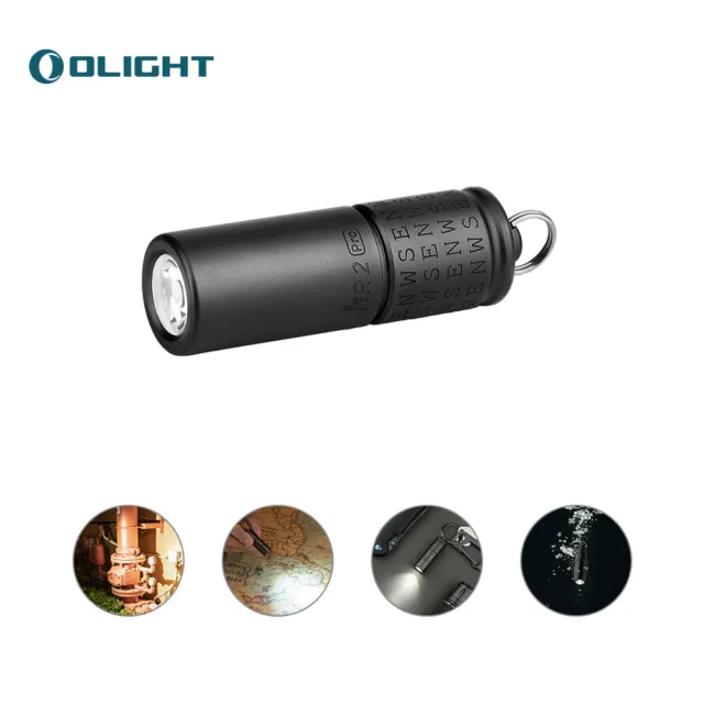 Olight i1R 2 Pro 180 Lumens USB-C Charging Keychin Flashlight LED Torch - West