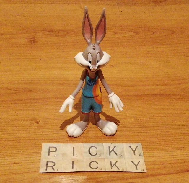 SPACE JAM WARNER Bros Basketball Movie Tune Squad Bugs Bunny Pvc Figure