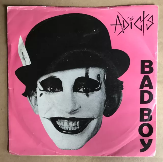 The Adicts - Bad Boy - Original UK 7" Vinyl Single Razor 1983.