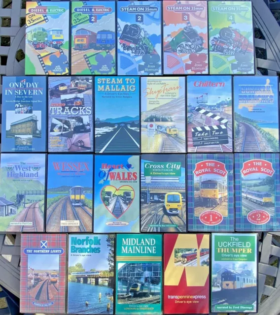 Video 125 ~ Cab Rides ~ Drivers Eye View ~ Railway VHS Videos ~ Choice of Titles