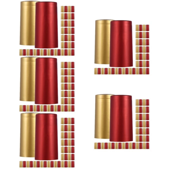 Pellicola termoretraibile bottiglia di vino PVC calore vino cappucci termoretraibile giacca manica bottiglia