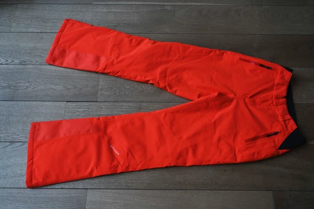 Spyder Damen Hose Skihose Schneehose, Rot, US 8, Grösse S, Neu