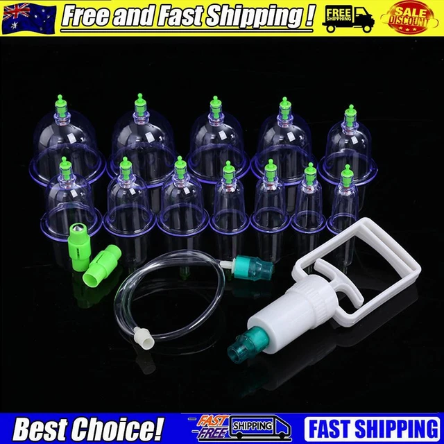 Vacuum Cupping Cups Suction Therapy Body Massager Vacuum Cupping Set Health Care