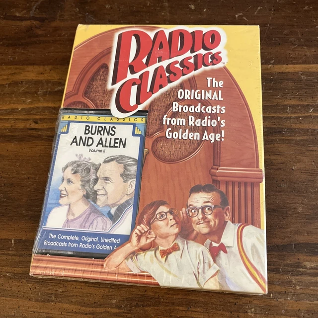 Burns and Allen:Vol.2 [Cassette,1994,GAA Corp.] Collectible w/Ronald Reagan! NEW