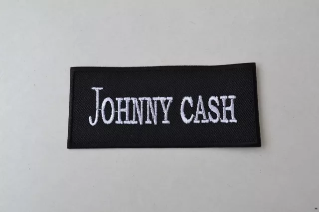 Johnny Cash Patch Aufnäher Aufbügler Rockabilly Country Music