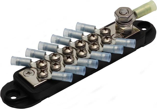 Fastronix 12 Terminal Ground Distribution Block Kit