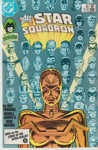 Dc Comics All Star Squadron #59 (1986) 1St Print Vf