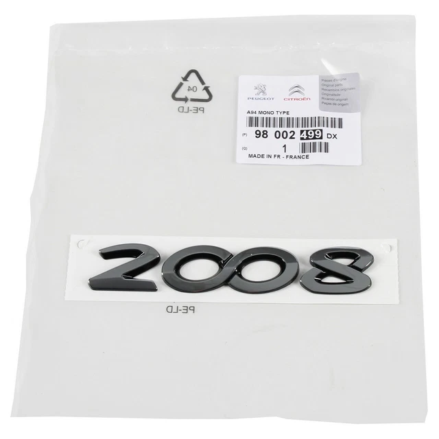 Original Peugeot Schriftzug, Heckklappe 98304406DX Online Kaufen