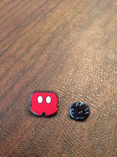 COACH Disney X MICKEY Red SHORTS Enamel PIN
