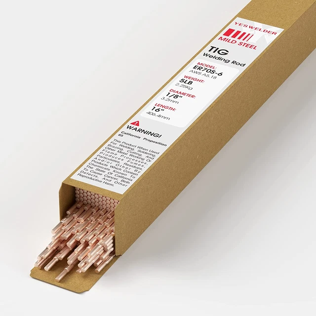 MILD STEEL TIG Welding Rod ER70S6 1/8"X16" 5LB 55.70 PicClick