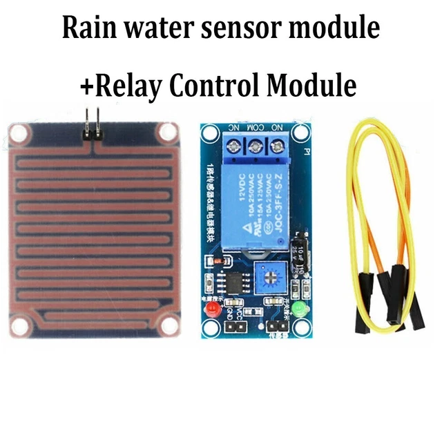 Module contrôleur gouttes de pluie 12 V capteur de pluie accessoire confortable