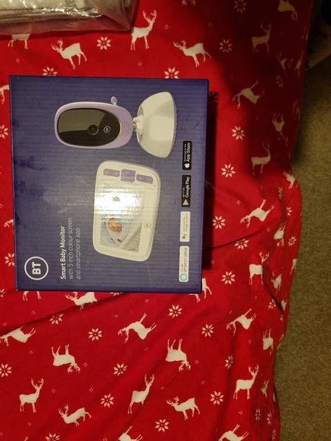 Bt smart baby monitor with 5 inch sales screen