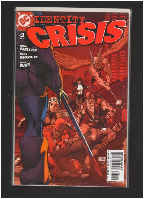 Identity Crisis #3B Variant Cover DC Comics 2004 Justice League