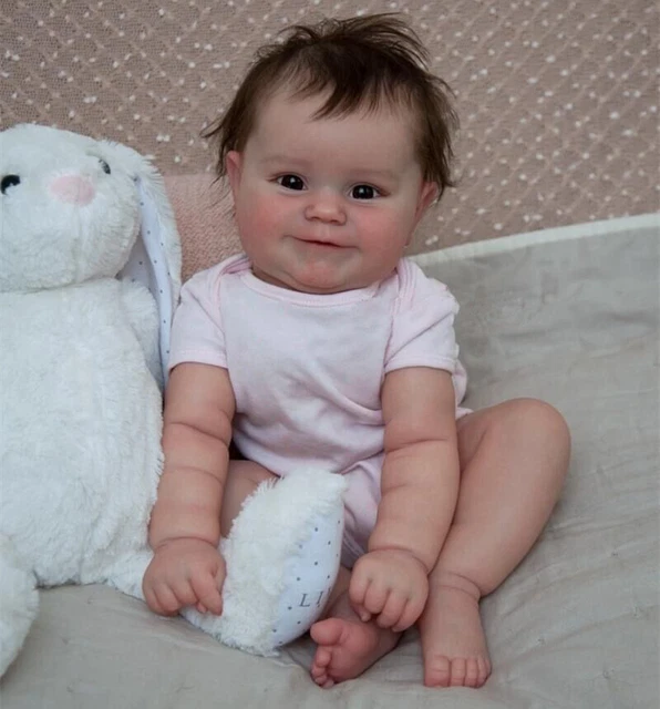 50cm Kids Newborn Dolls Reborn Dolls Lifelike Baby Gifts Collectors Xmas Gifts