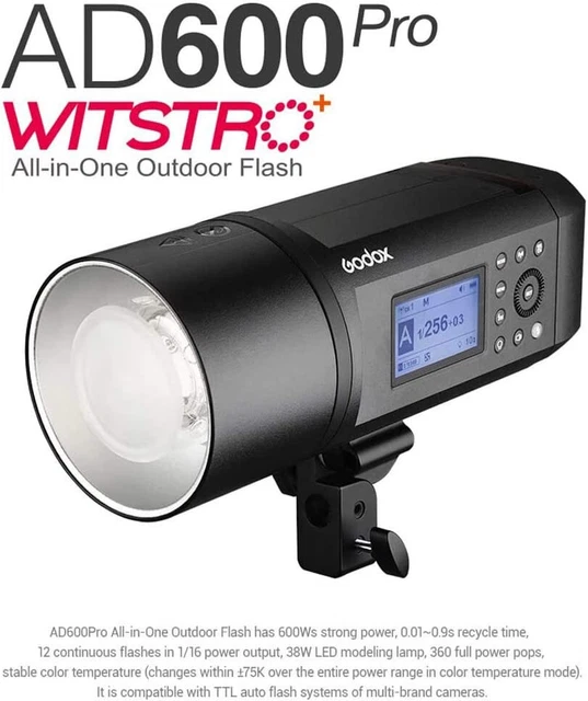 Godox AD600Pro Witstro All-in-One Outdoor Flash