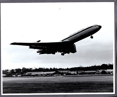 British United Airways Bua Vickers Vc10 Large Vintage Original Photo B.u.a.