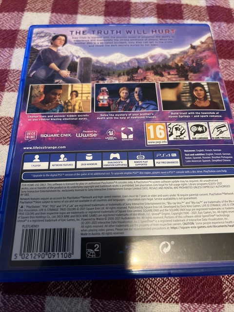 Life is Strange: True Colors (PS4)