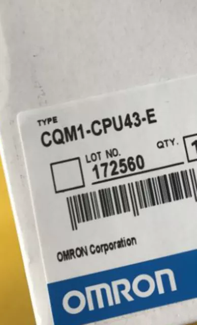 NEW Omron CQM1-CPU43-E