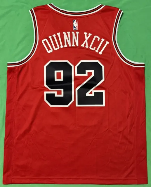 Authentic Nike Quinn XCII 92 Chicago Bulls Swingman NBA Jersey Sz 52 RARE NEW