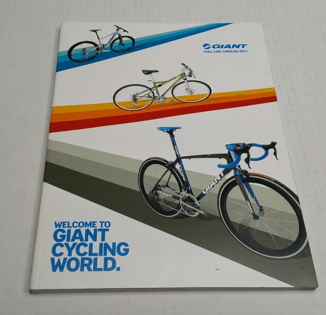 2011 GIANT BICYCLES Full Line Retail Catalog Brochure Road Mountain