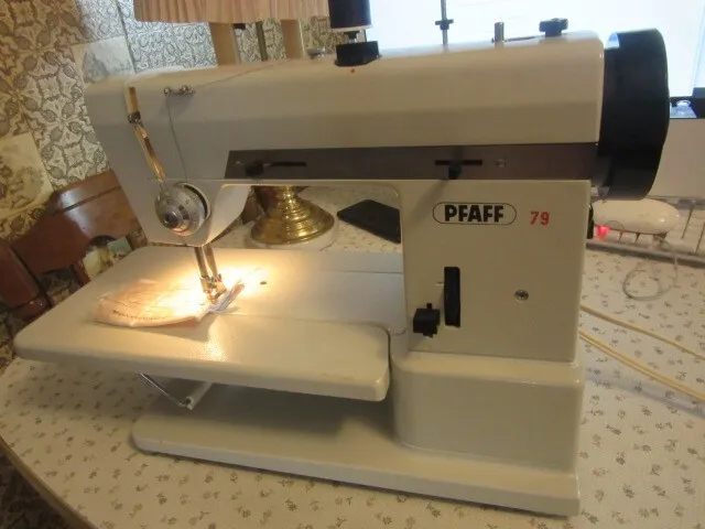 PFAFF 79 Sewing Machine With Case Serviced Ready To Go