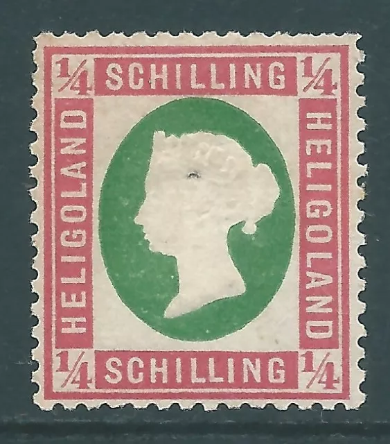 HELIGOLAND Queen Victoria mint 1/4 Schilling stamp (a)
