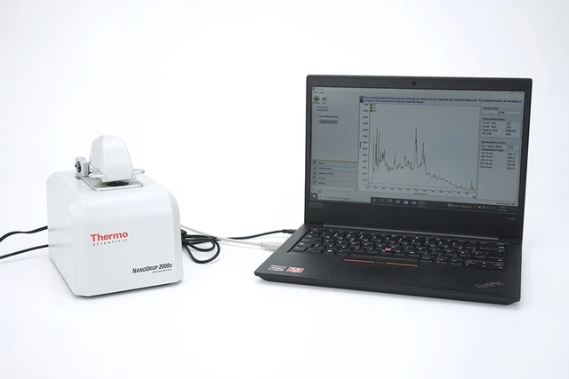 THERMO NANODROP 2000C Microvolume UV/VIS Spectrometer 2000 Cuvette £ ...